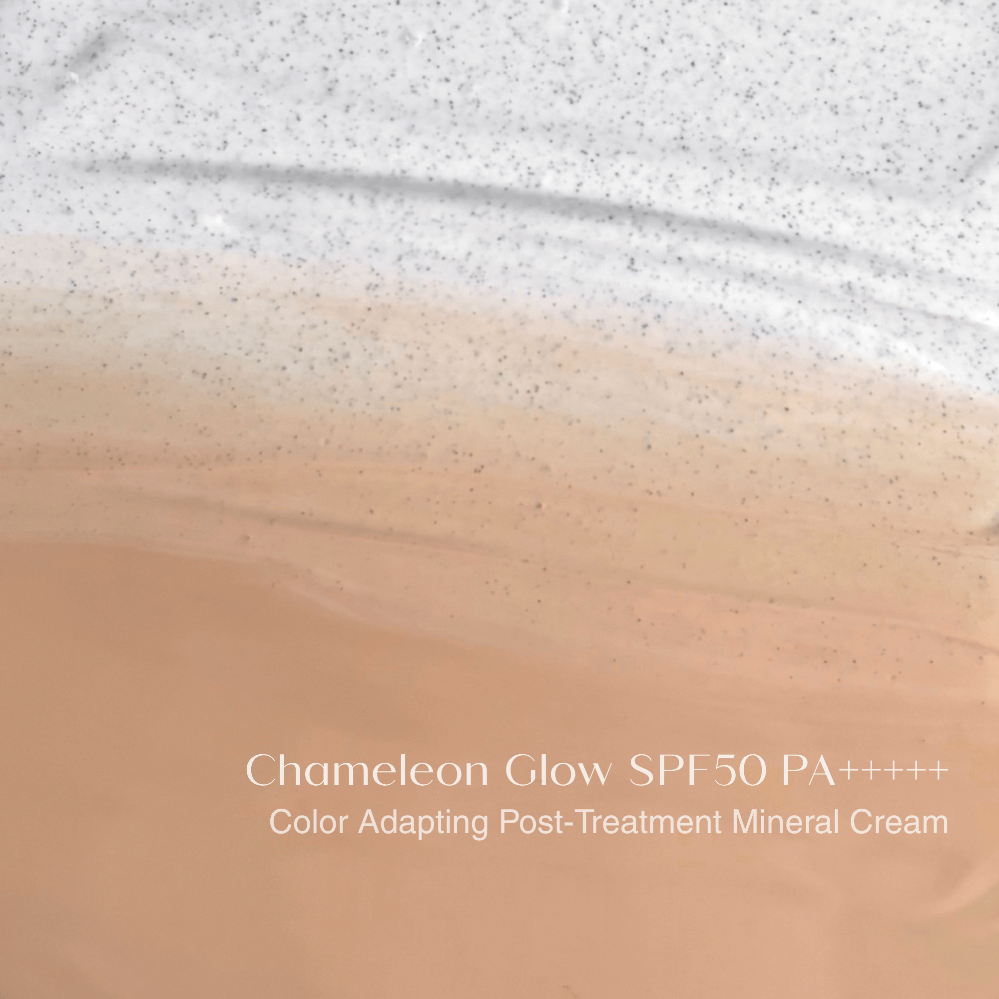 Chameleon Glow SPF 50+ PA++++ Color Adapting Post-Treatment Mineral Cream 50 ml